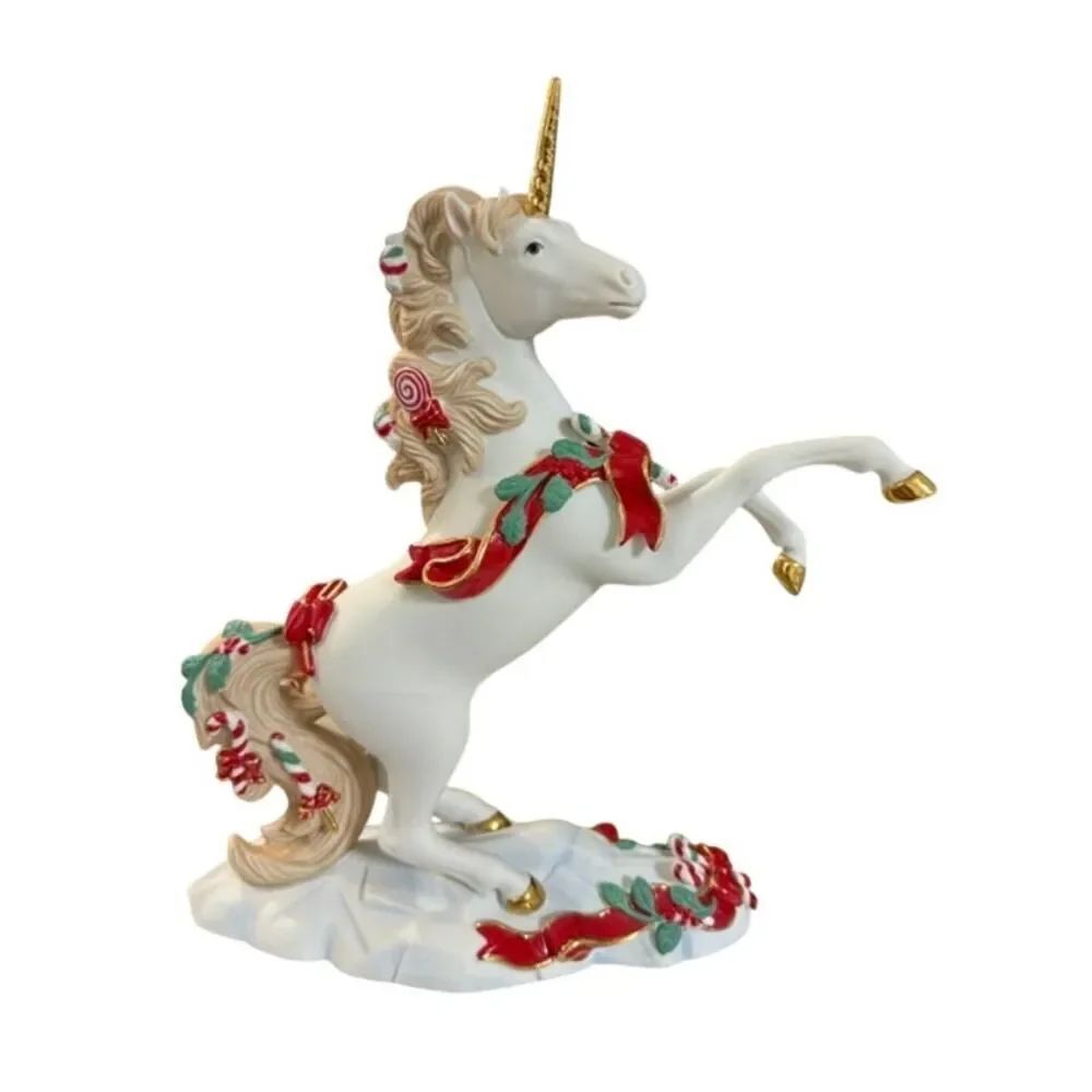 2017 Peppermint Prancer Unicorn Lenox Limited Edition American by Design 11.5"